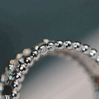 [⭐JeweliWhal]クローバー カレイドスコープ リング 10mm