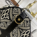 LV キーポル バンドリエール 45 1854 ジャカード グレー