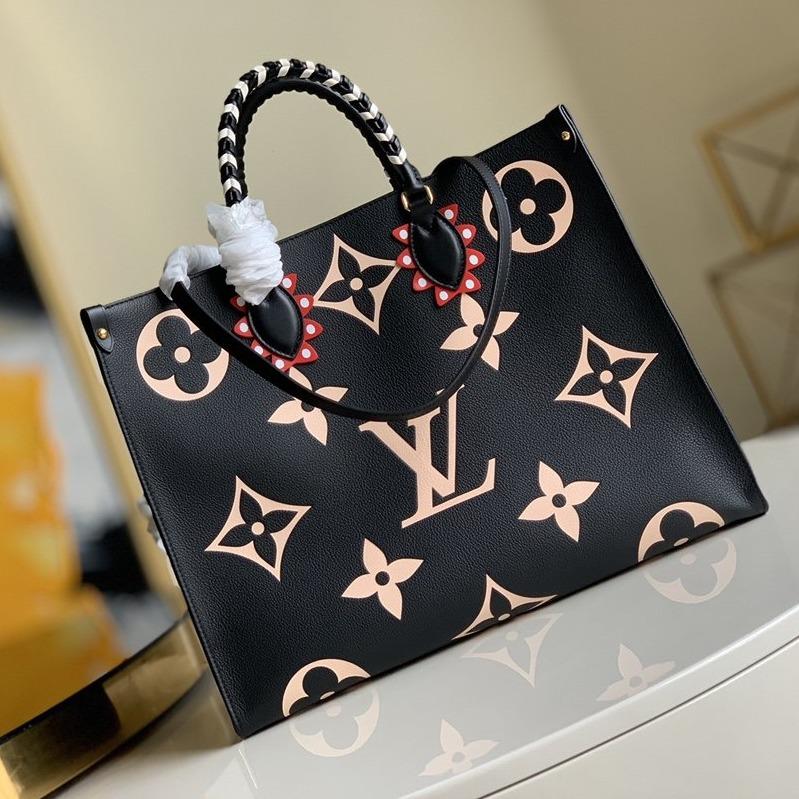 クラフティ オンザゴー GM 41 ノワール モノグラム キャンバス