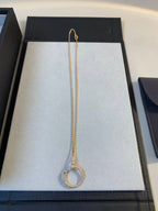 [⭐JeweliWhal]JUSTE ネックレス ピンクゴールド ダイヤモンド