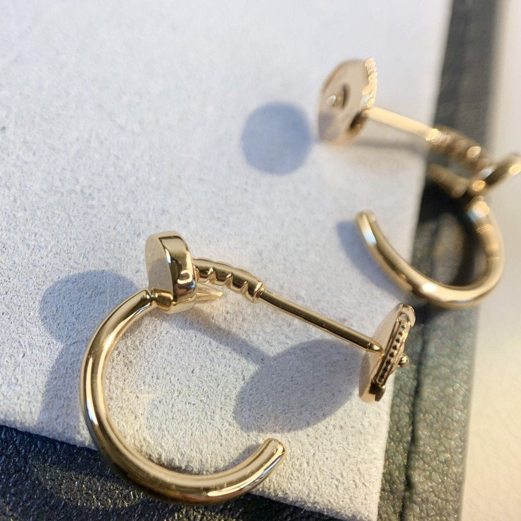 [⭐JeweliWhal]JUSTE EARRINGS PINK GOLD