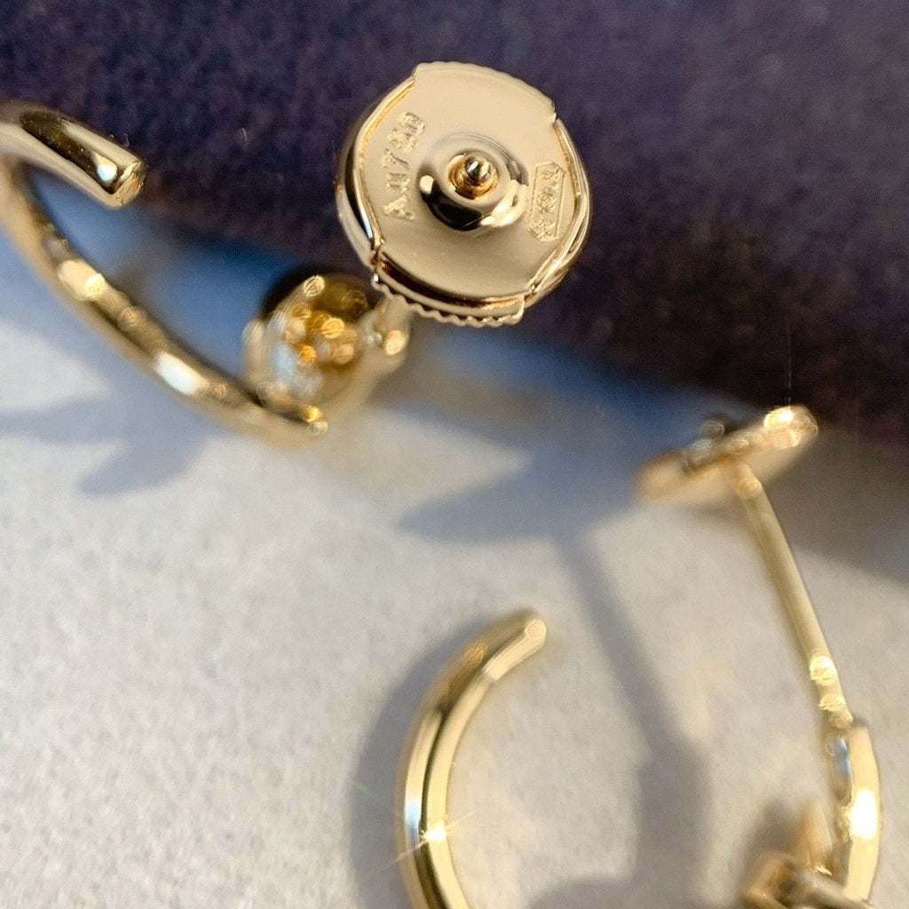 [⭐JeweliWhal]JUSTE EARRINGS PINK GOLD