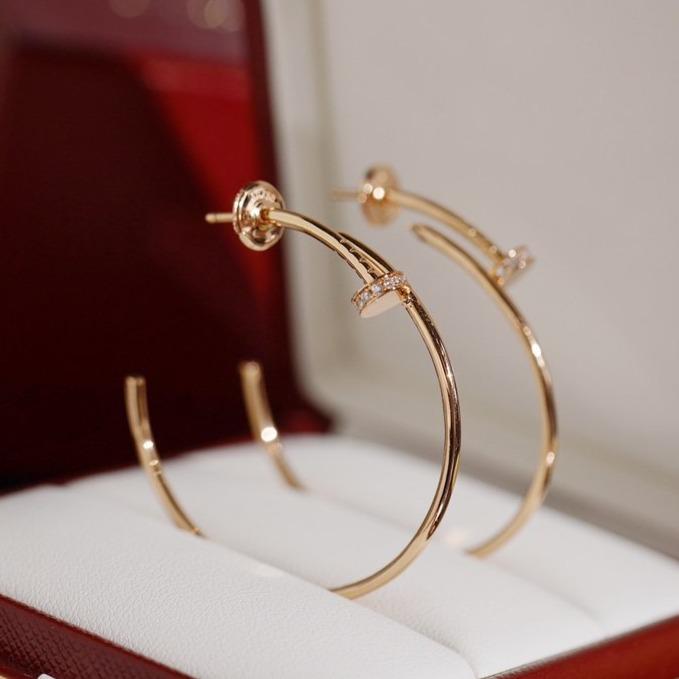 [⭐JeweliWhal]JUSTE EARRINGS DIAMONDS 1.8MM