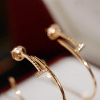 [⭐JeweliWhal]JUSTE EARRINGS DIAMONDS 1.8MM