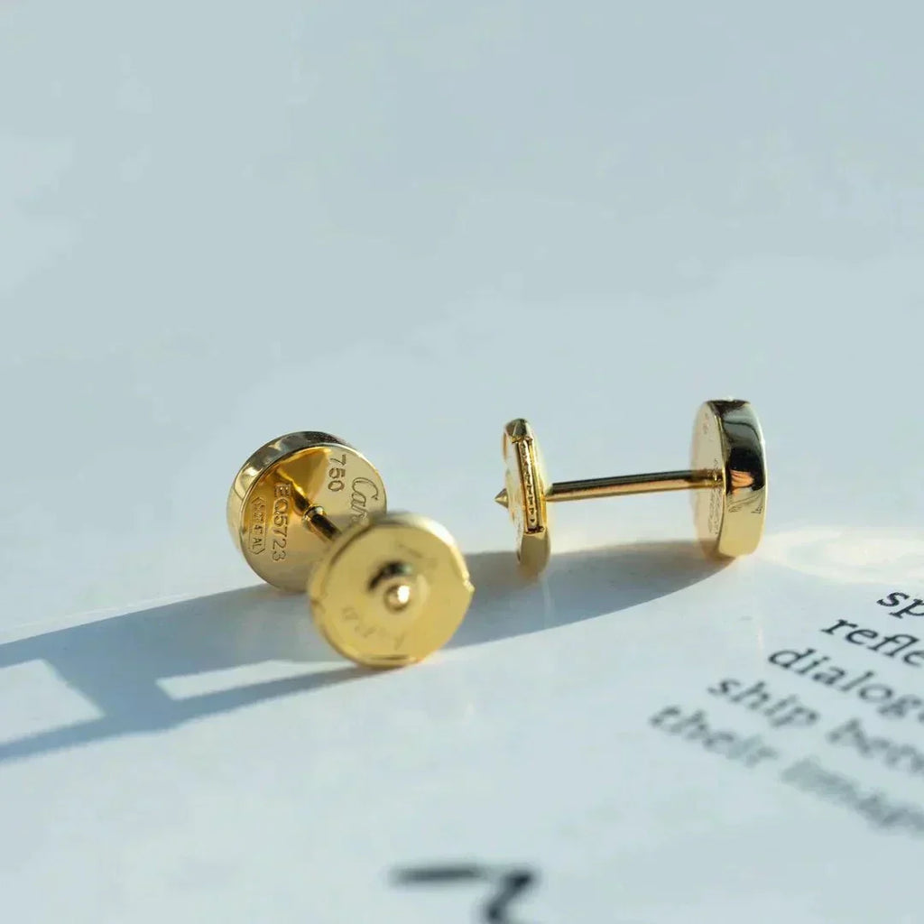 [⭐JeweliWhal]LOVE EARRINGS GOLD 10MM