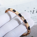[⭐JeweliWhal]SERPENTI BRACELET PINK GOLD ONYX