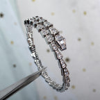 [⭐JeweliWhal]SERPENTI BRACELET 6MM SILVER DIAMOND