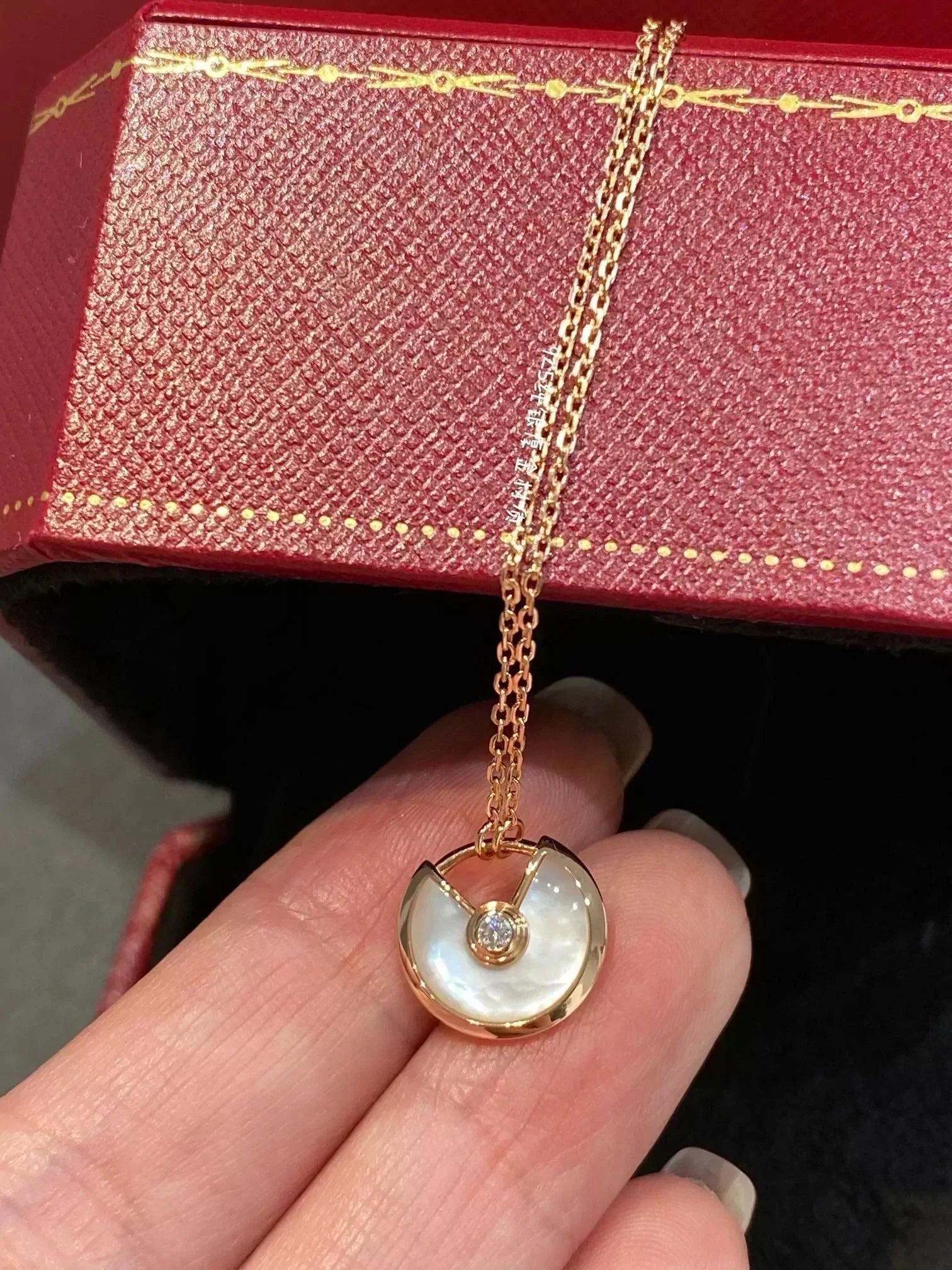 [⭐JeweliWhal]AMULETTE ROSE GOLD MOP NECKLACE