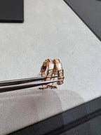 [⭐JeweliWhal]SERPENTI MOP PINK GOLD EARRINGS
