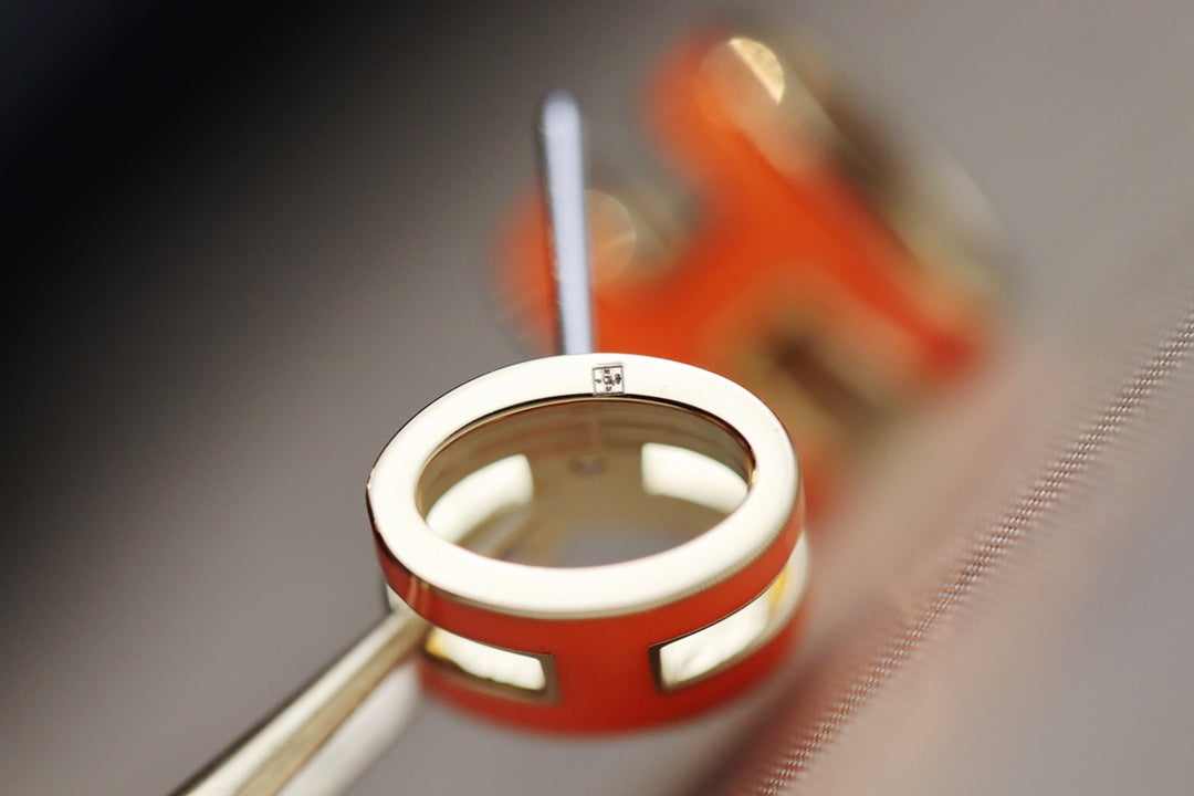 [⭐JeweliWhal]ミニポップHイヤリング オレンジ