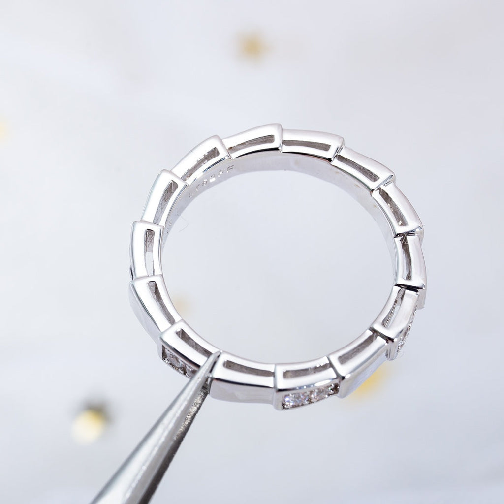 [⭐JeweliWhal]セルペンティリング シルバー 3mm
