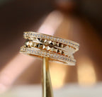 [⭐JeweliWhal]ZERO 1 GOLD DIAMOND RING