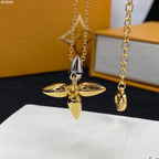 [⭐JeweliWhal]LOUISETTE PEDANT GOLD NECKLACE