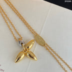 [⭐JeweliWhal]LOUISETTE PEDANT GOLD NECKLACE