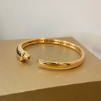 [⭐JeweliWhal]PANTHERE GOLD OPEN BRACELET