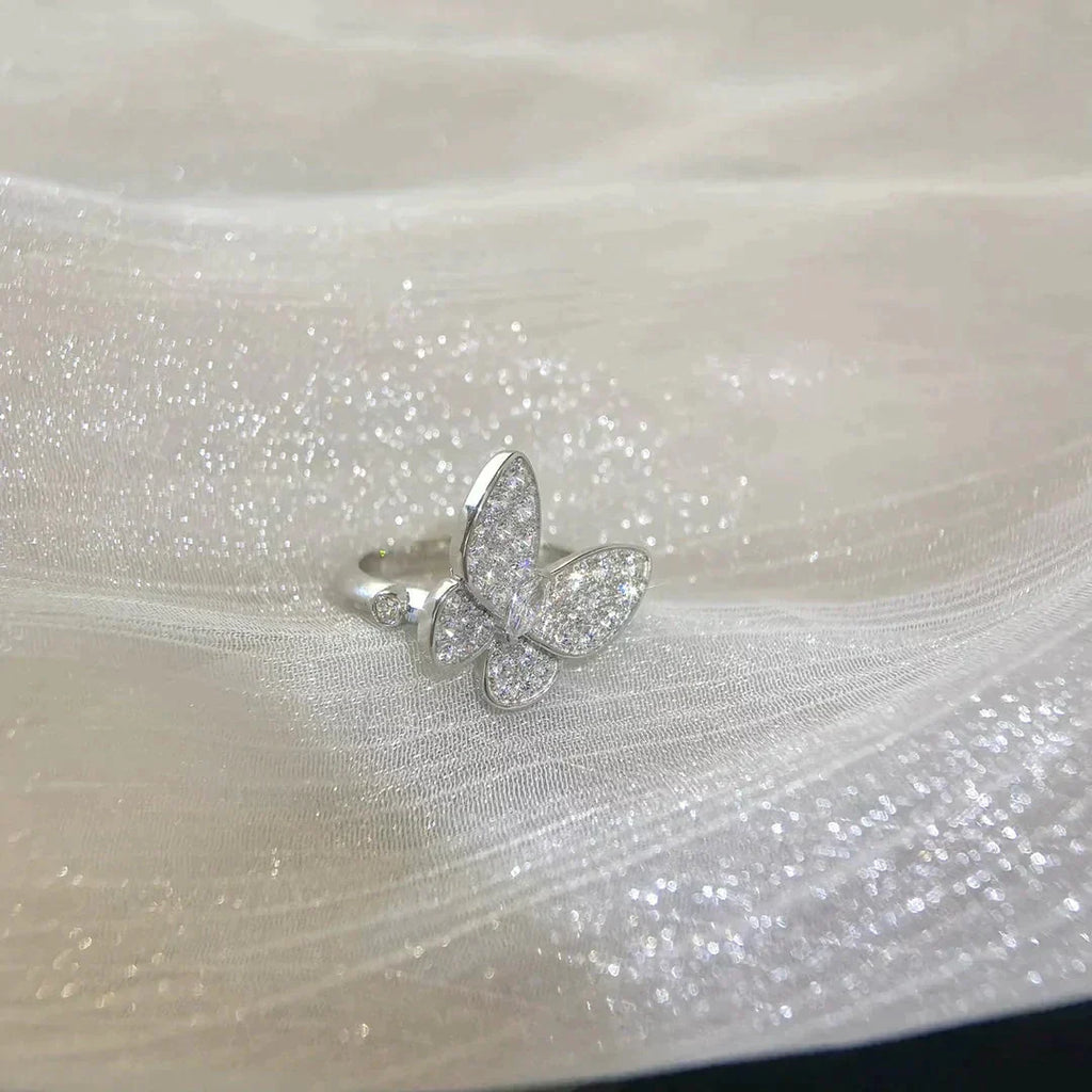 [⭐JeweliWhal]BUTTERFLY DIAMOND RING