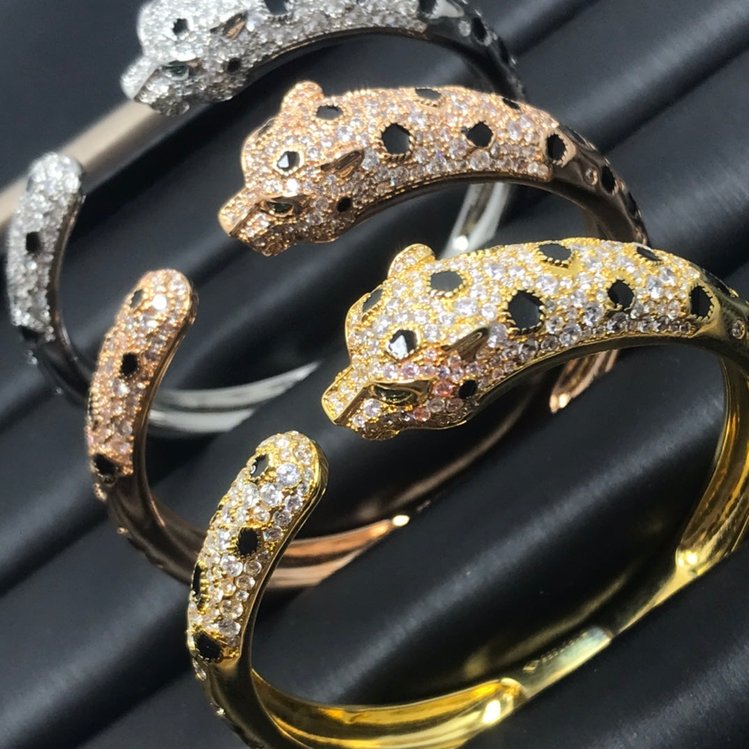 [⭐JeweliWhal]PANTHERE BIG BRACELET DIAMONDS