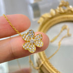 [⭐JeweliWhal]フラワーダイヤモンドネックレス
