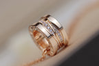 [⭐JeweliWhal]ZERO 1 PINK GOLD DIAMOND NECKLACE