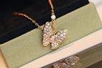 [⭐JeweliWhal]BUTTERFLY DIAMOND NECKLACE
