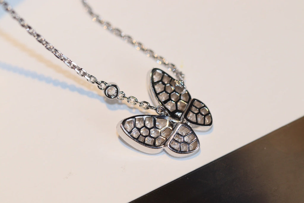 [⭐JeweliWhal]BUTTERFLY DIAMOND NECKLACE