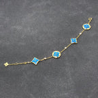[⭐JeweliWhal]STAR AND SUN TURQUOISE 4 MOTIFS 3 DIAMONDS