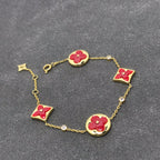 [⭐JeweliWhal]STAR AND SUN CARNELIAN 4 MOTIFS 3 DIAMONDS