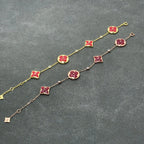 [⭐JeweliWhal]STAR AND SUN CARNELIAN 4 MOTIFS 3 DIAMONDS