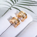 [⭐JeweliWhal]ZERO 1 PINK GOLD DIAMONDS EARRINGS