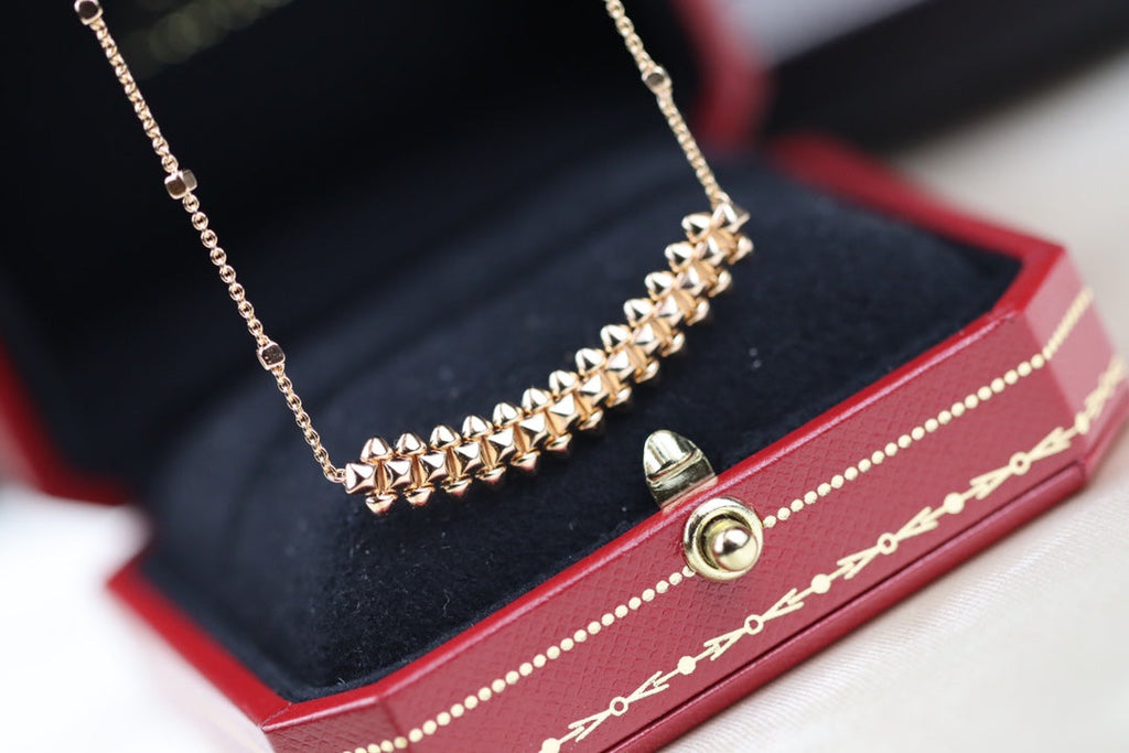 [⭐JeweliWhal]CLASH PINK GOLD NECKLACE