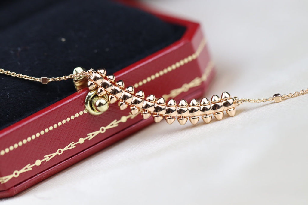 [⭐JeweliWhal]CLASH PINK GOLD NECKLACE