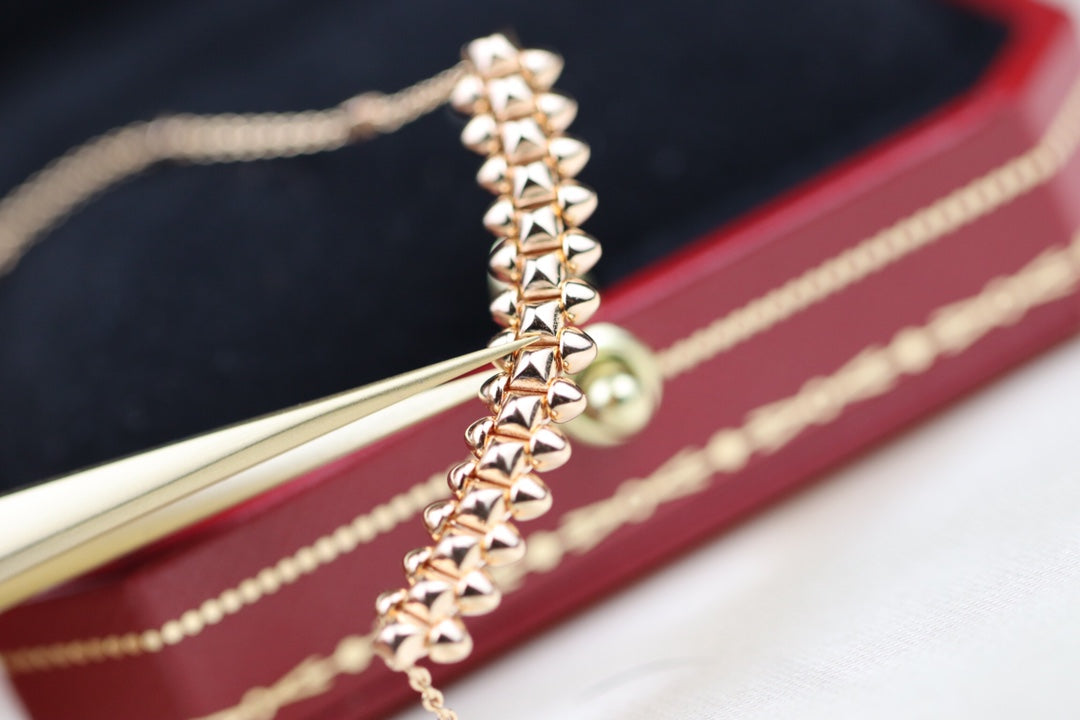 [⭐JeweliWhal]CLASH PINK GOLD NECKLACE