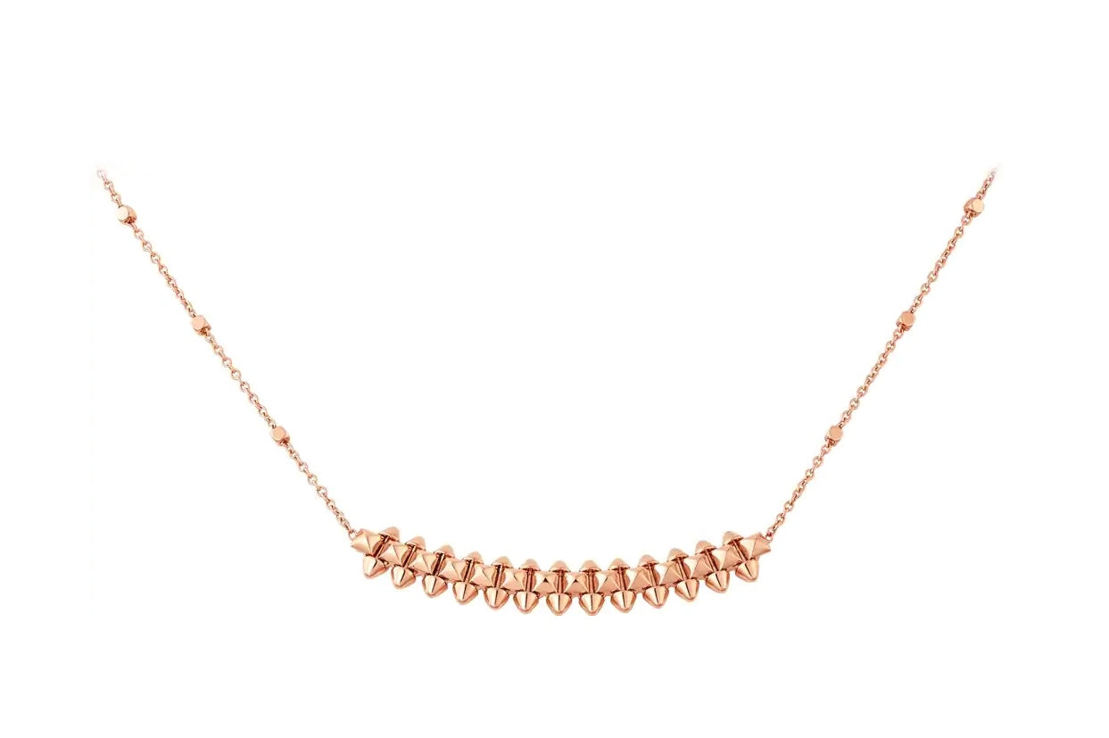 [⭐JeweliWhal]CLASH PINK GOLD NECKLACE