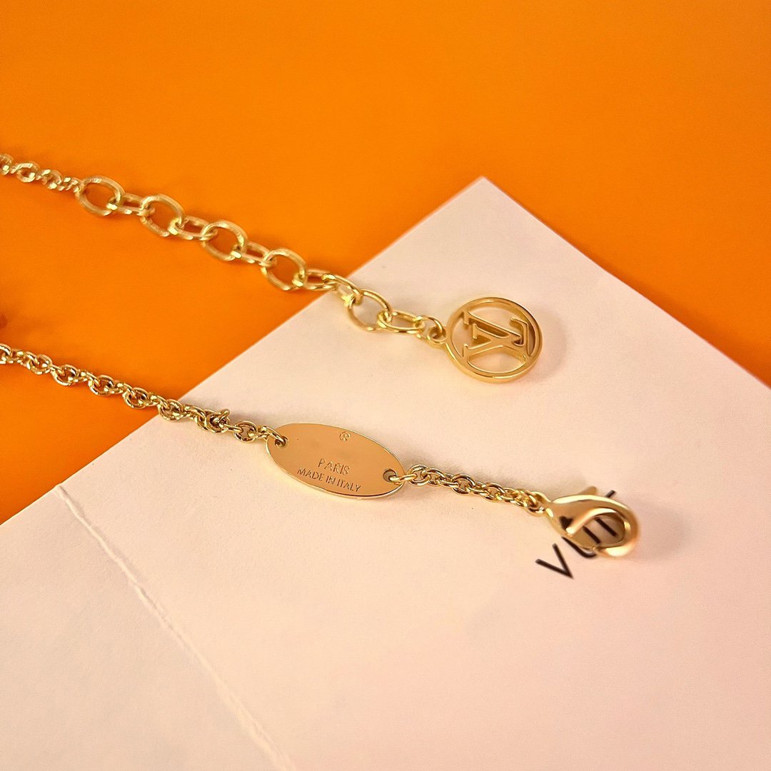 [⭐JeweliWhal]ロゴスターモチーフゴールドブレスレット