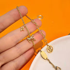 [⭐JeweliWhal]LOGO STAR MOTIF GOLD BRACELET