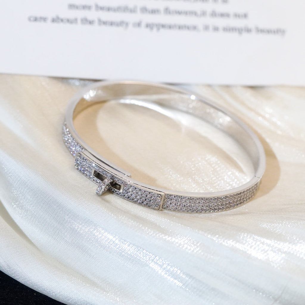 [⭐JeweliWhal]KELLY BRACELET DIAMOND PAVED