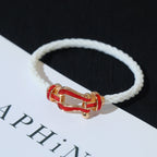 [⭐JeweliWhal]FORCE 10 WHITE TEXTILE DIAMOND PAVED