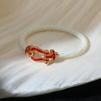 [⭐JeweliWhal]FORCE 10 WHITE TEXTILE DIAMOND PAVED