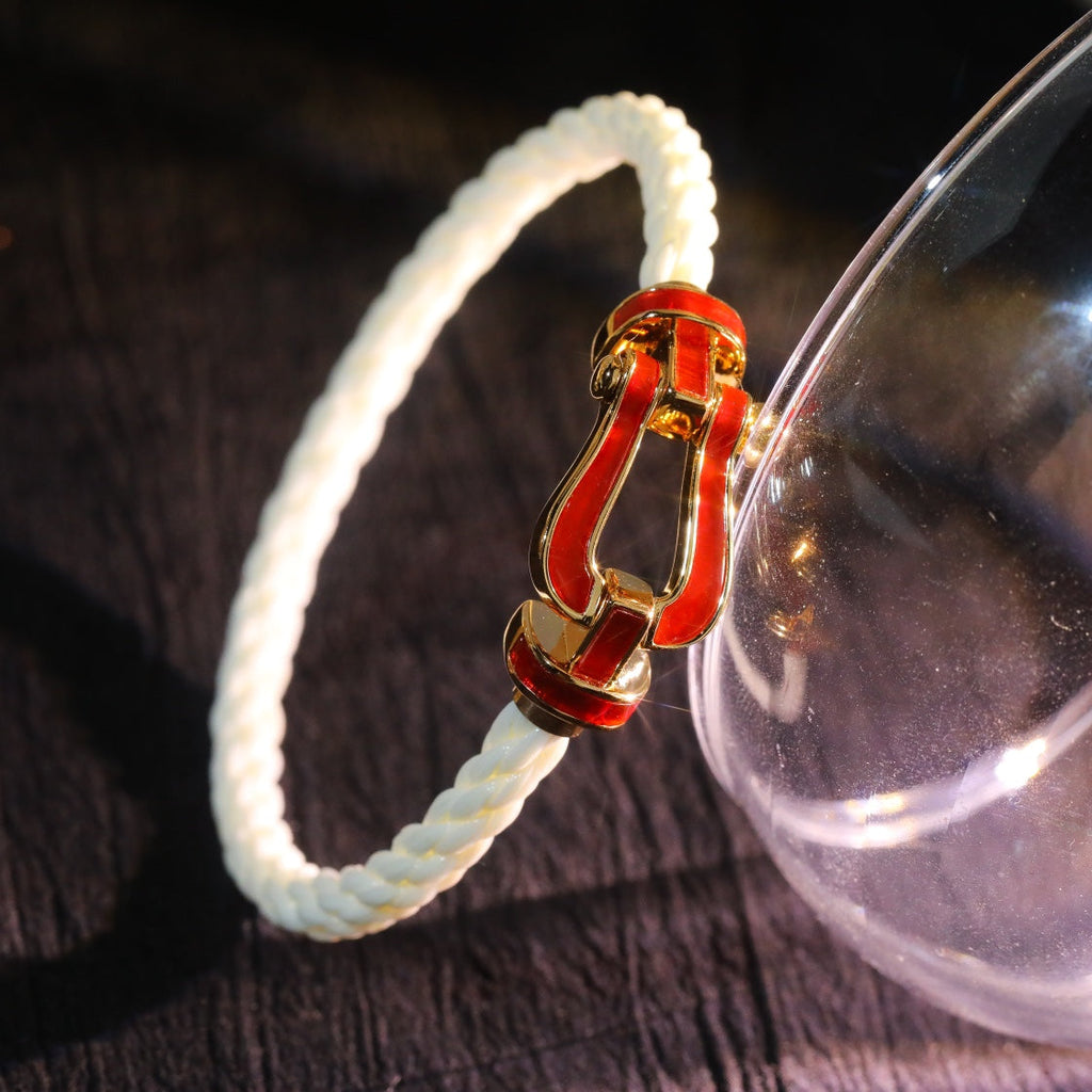 [⭐JeweliWhal]FORCE 10 WHITE TEXTILE DIAMOND PAVED