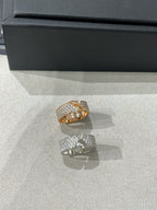 [⭐JeweliWhal]LIENS EVIDENCE  DIAMOND PAVED RING