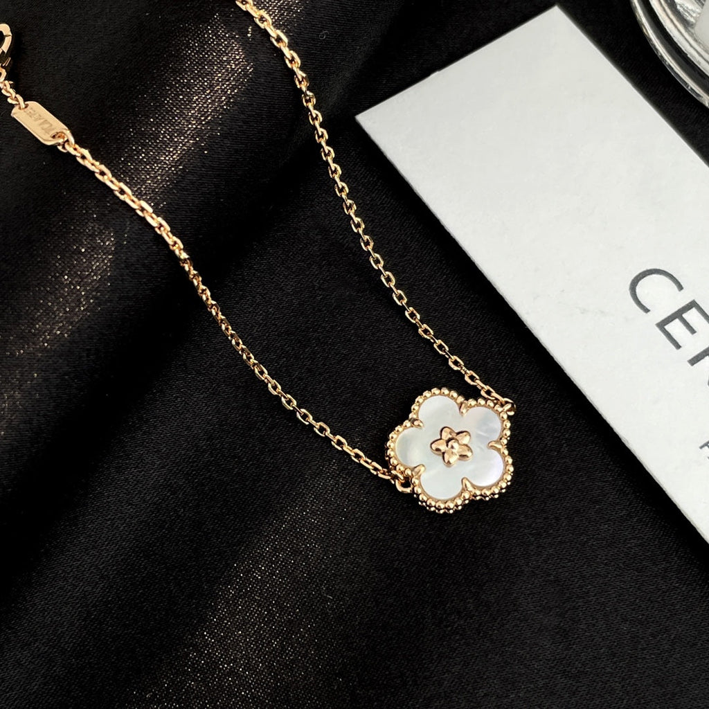 [⭐JeweliWhal]ラッキースプリング ローズゴールド モップブレスレット