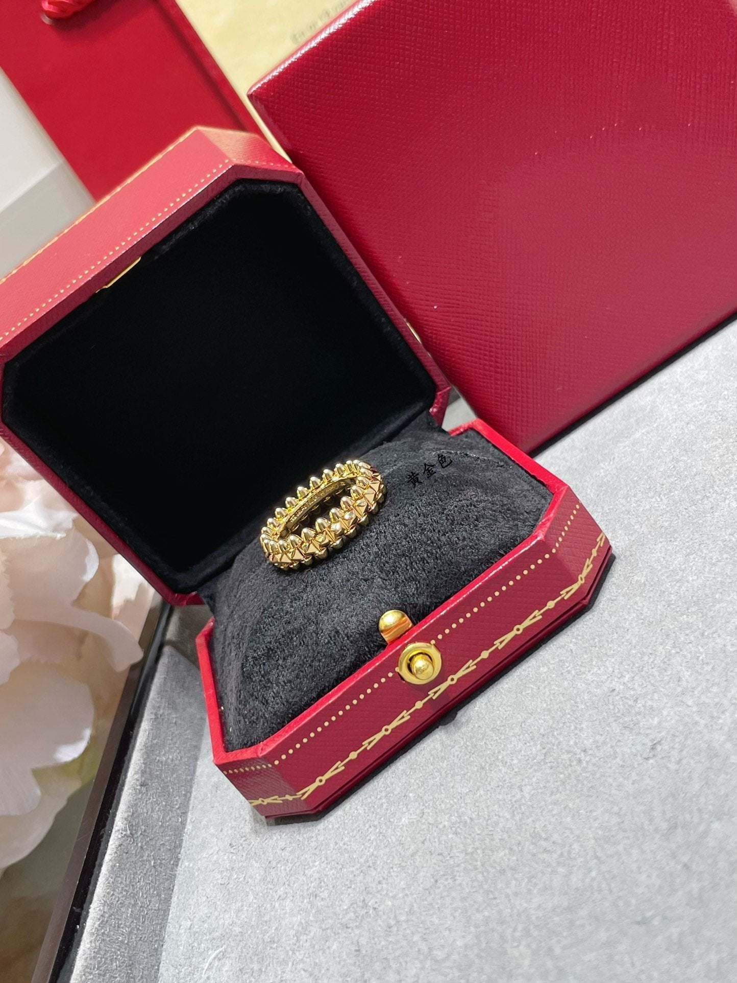 [⭐JeweliWhal]クラッシュ 5.5MM リング