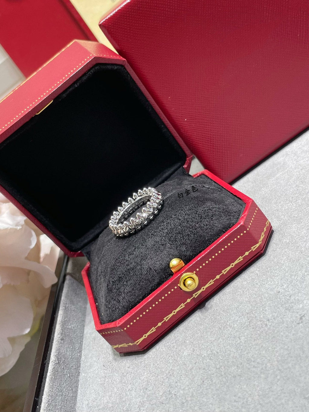 [⭐JeweliWhal]クラッシュ 5.5MM リング