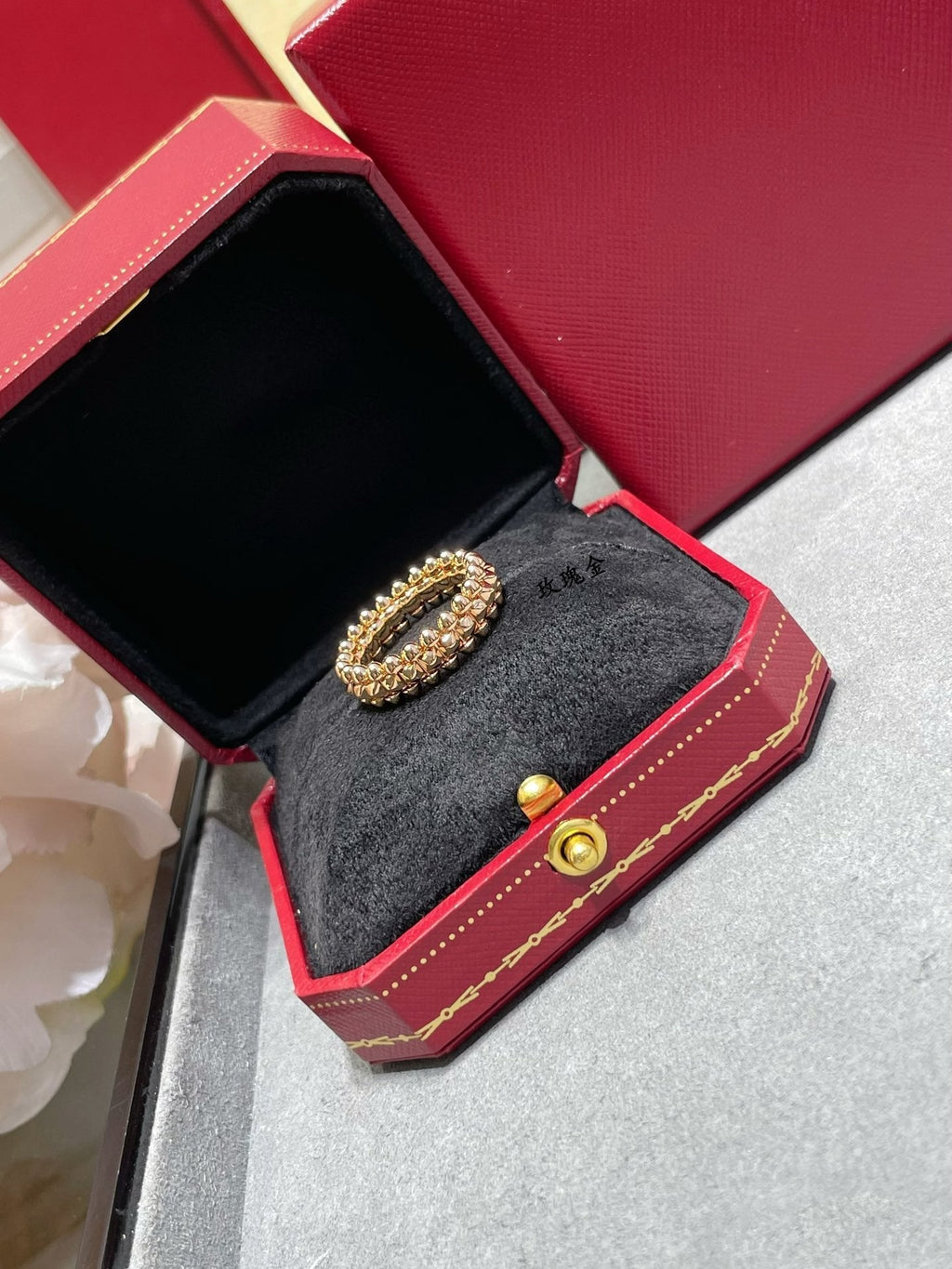 [⭐JeweliWhal]クラッシュ 5.5MM リング