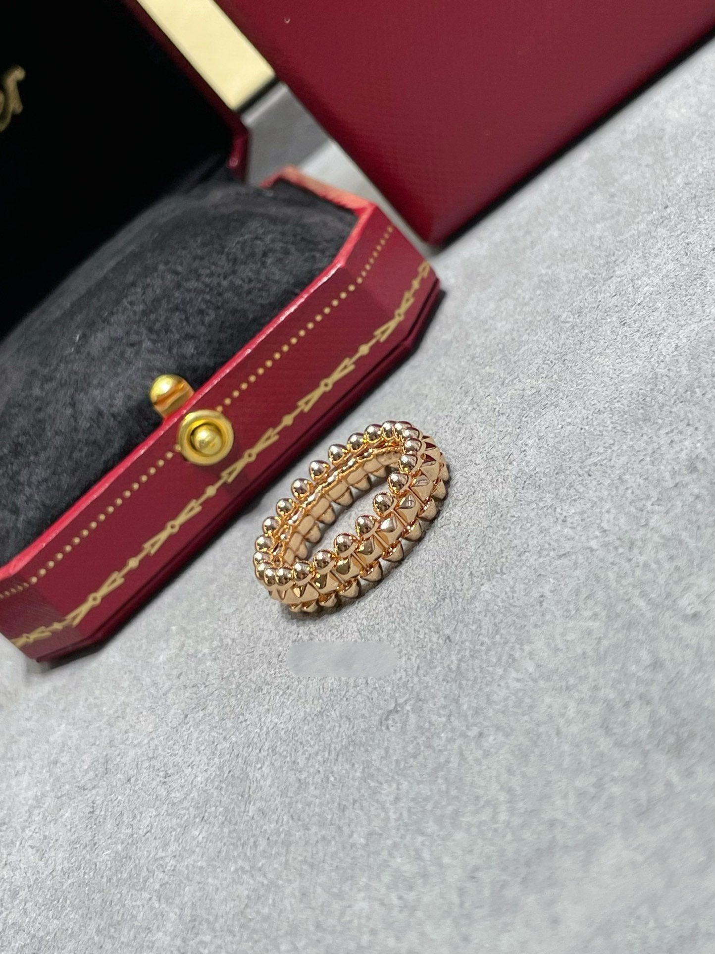 [⭐JeweliWhal]クラッシュ 5.5MM リング