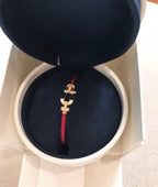 [⭐JeweliWhal]FORCE 10 HALF DIAMOND PINK GOLD RED CORDERI LARGE AND MEDIUM MODEL