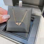 [⭐JeweliWhal]FORCE 10 DIAMOND PINK GOLD NECKLACE MINI MODEL