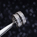[⭐JeweliWhal]ZERO 1 MINI SILVER DIAMOND EARRINGS