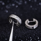 [⭐JeweliWhal]ZERO 1 MINI SILVER DIAMOND EARRINGS