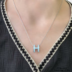 [⭐JeweliWhal]POP H SKY BLUE NECKLACE